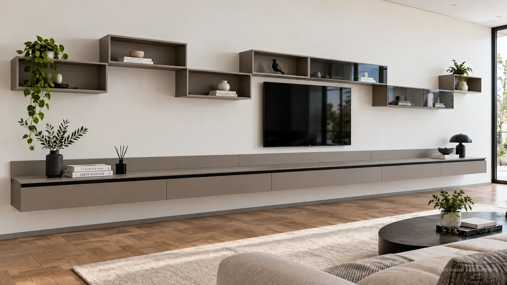 Bespoke Floating Media Wall – Dubai